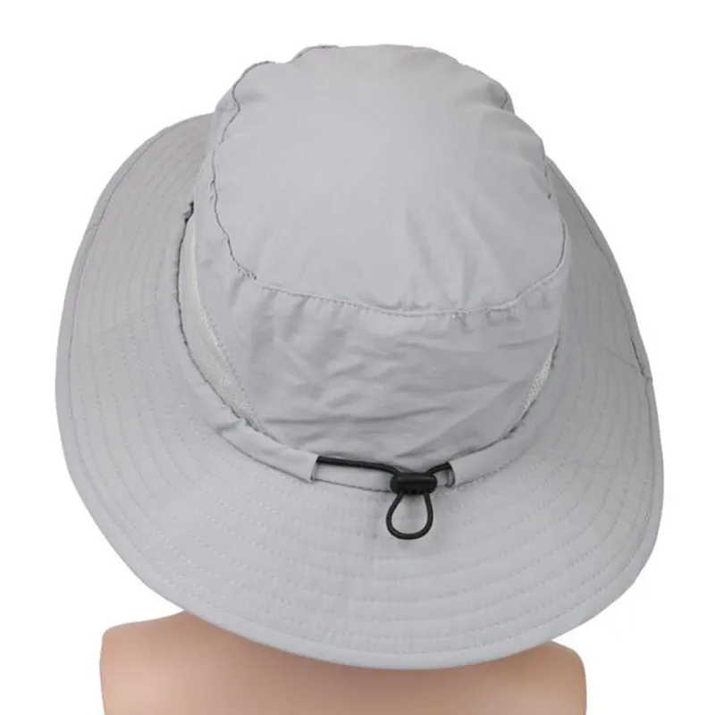 Летняя женская мужская Панама для УФ джунглей шляпы рыбалки Женская Мужская