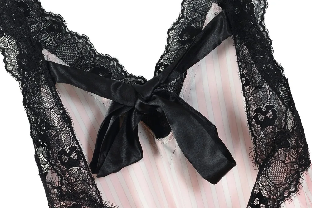 Новинка 2015 розовая Полосатая юбка на подтяжках ночное белье очаровательные