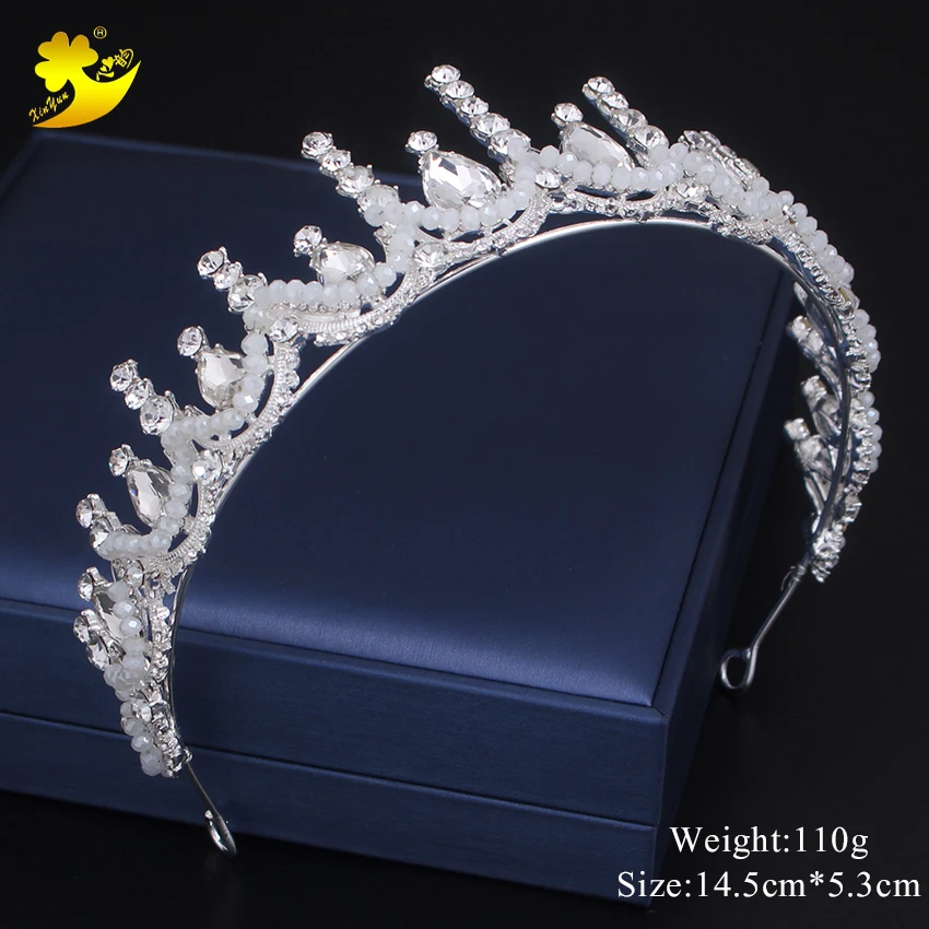Xinyun новый продукт тиары и короны свадебные аксессуары для волос Miss World Crown Стразы