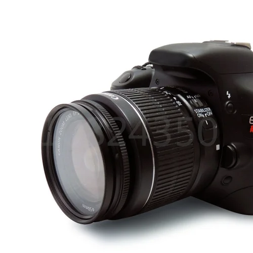 Комплект 3in 1 49 мм УФ фильтр для камеры + бленда колпачки объектива Panasonic 55 210 mdh2 Sony