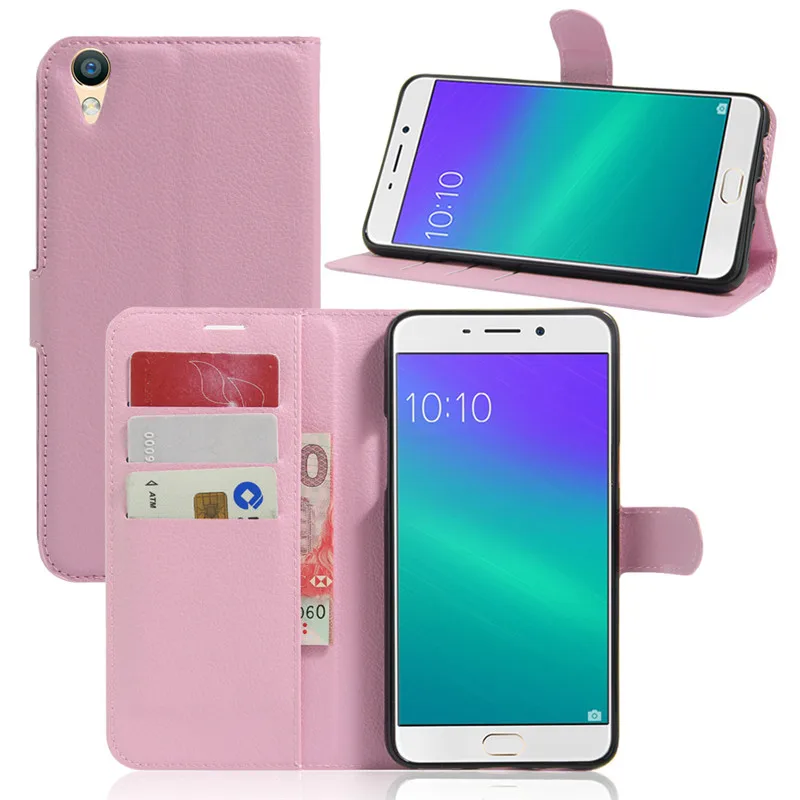 Кожаный чехол-книжка для OPPO R9 Plus R9Plus R 9 | Мобильные телефоны и аксессуары