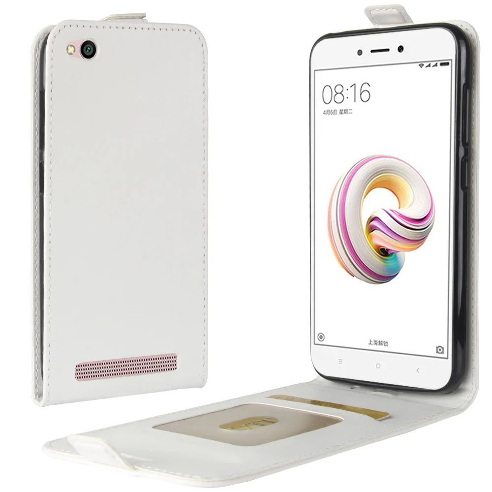 Вертикальный чехол с откидной крышкой для Xiaomi Redmi 5A, чехол, кожаный чехол для Xiaomi Redmi 5A/Redmi5A, сумка для телефона и кошелек, чехол с отделением для карт
