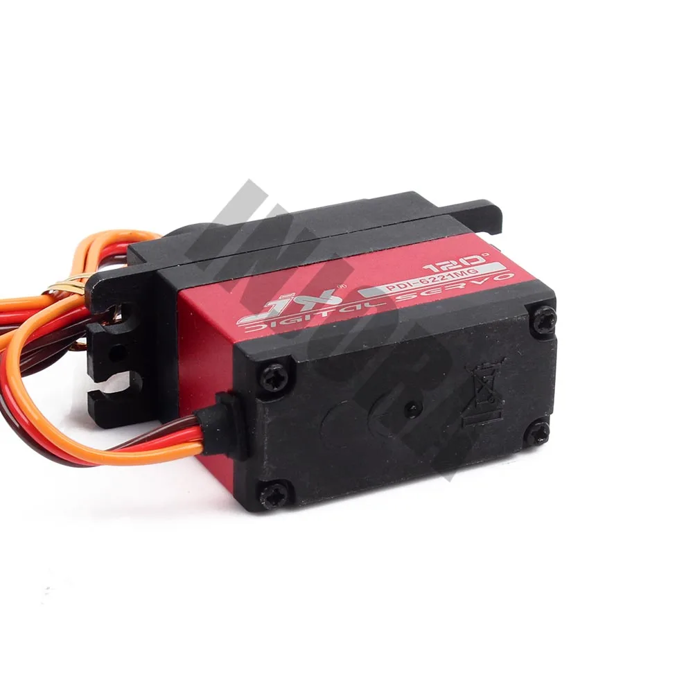 1 шт. JX PDI-6221MG 20 кг большой крутящий момент цифровой Бессердечный сервопривод для радиоуправляемого автомобиля гусеничный Радиоуправляемый вертолет радиоуправляемая модель