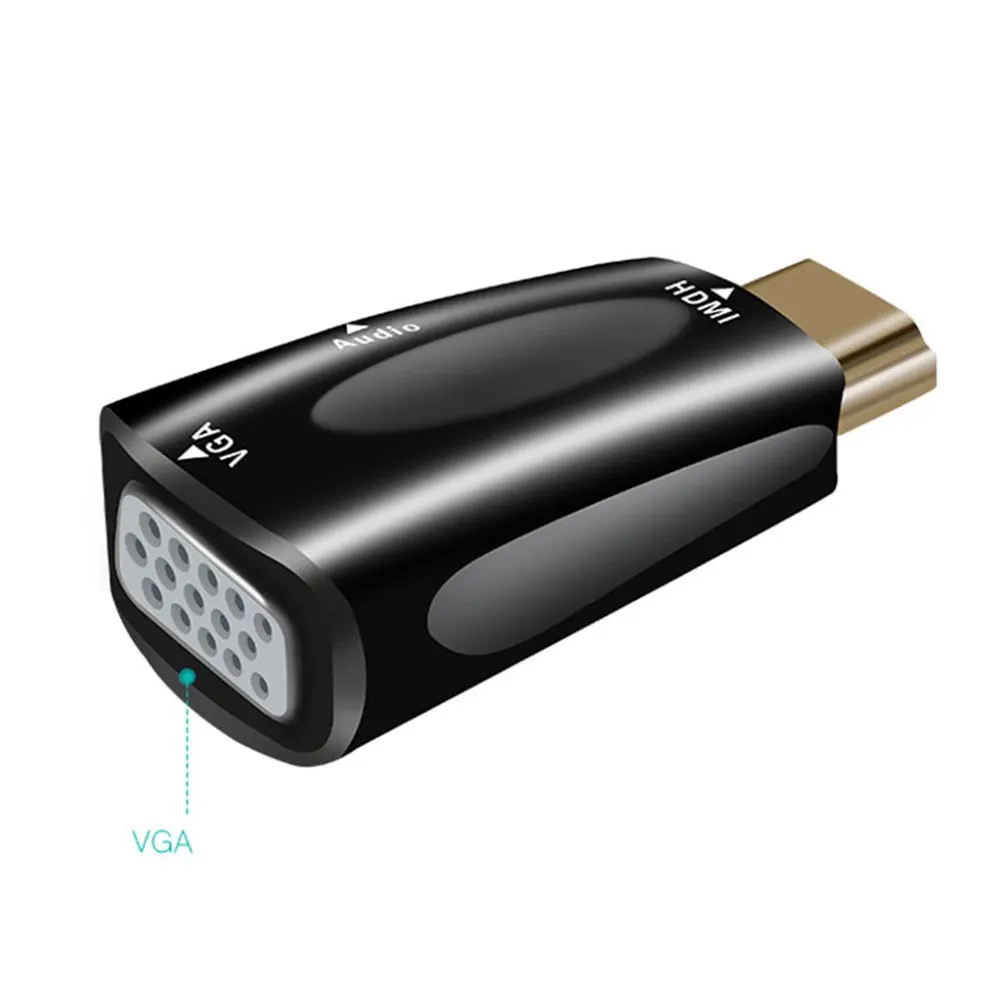Адаптер CHANEVE HDMI-VGA преобразователь аудиокабеля с поддержкой HD 1080P для PS3 PS4 ПК