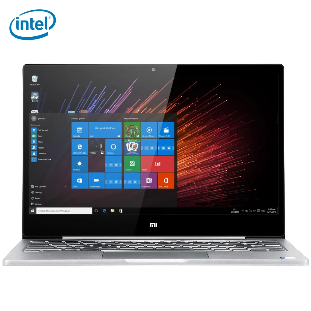 Оригинальный Xiaomi воздуха 12 Тетрадь 5 '񟞨 P ips Экран Windows 10 Intel Core M3 7Y30 128 ГБ/256 ГБ HDMI