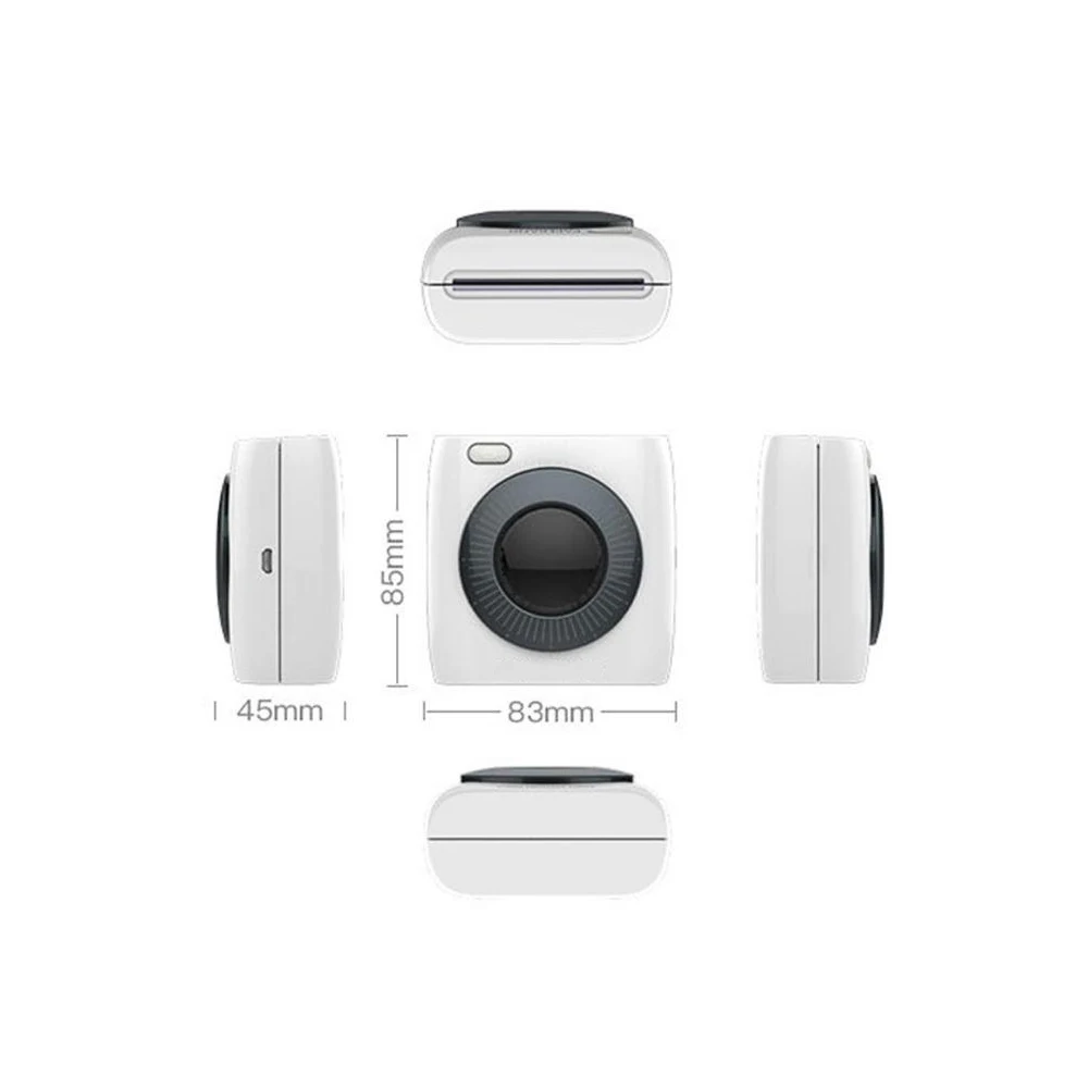 PAPERANG P2 Мини Портативный Bluetooth фотопринтер Карманный термальный принтер для