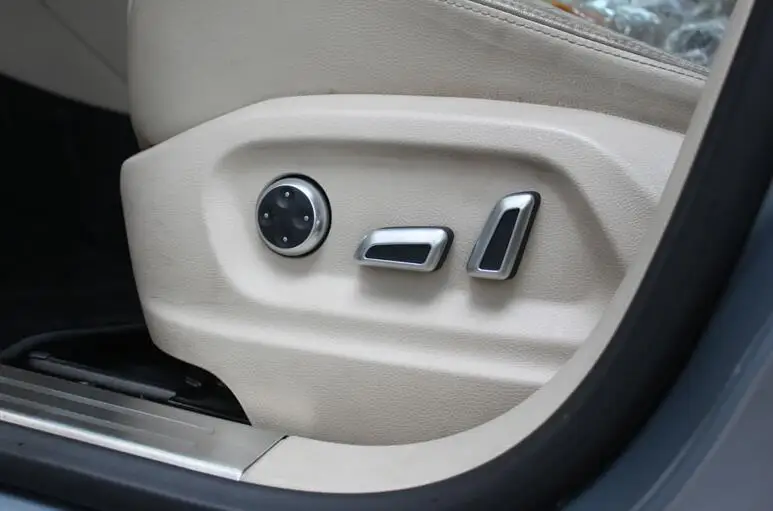 Rete для 2009 2012 Audi A6L A4L Q5 A7 Q3 украшение салона автомобиля кнопка регулировки сиденья