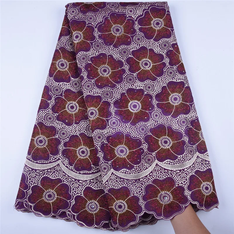 

High Quality Switzerland Lace Fabric African French Lace Fabric Swiss Voile Lace Nigerian Cotton Lace Fabric For Everyone A1140