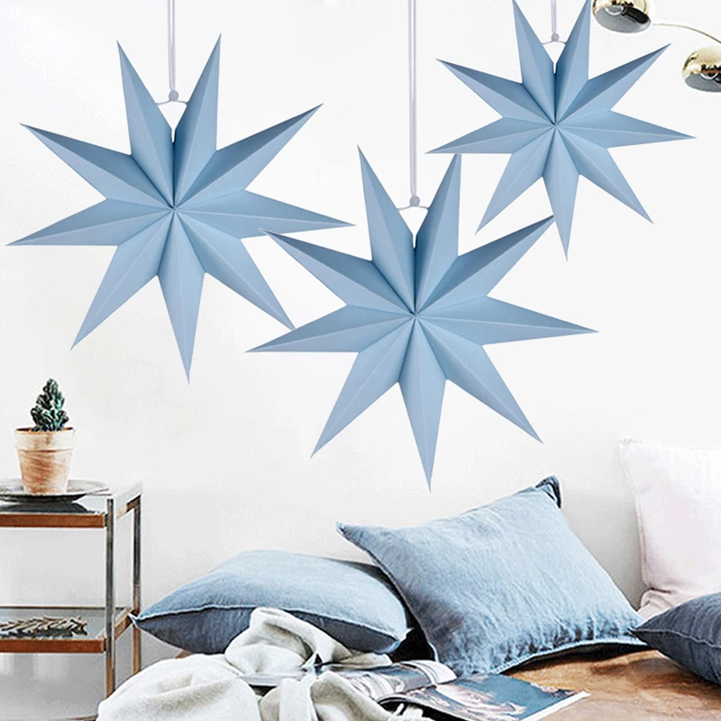 

1pc Star Origami Shade Decoration Paper Star Decoration For Lantern Hanging Stars For Party Home Decor