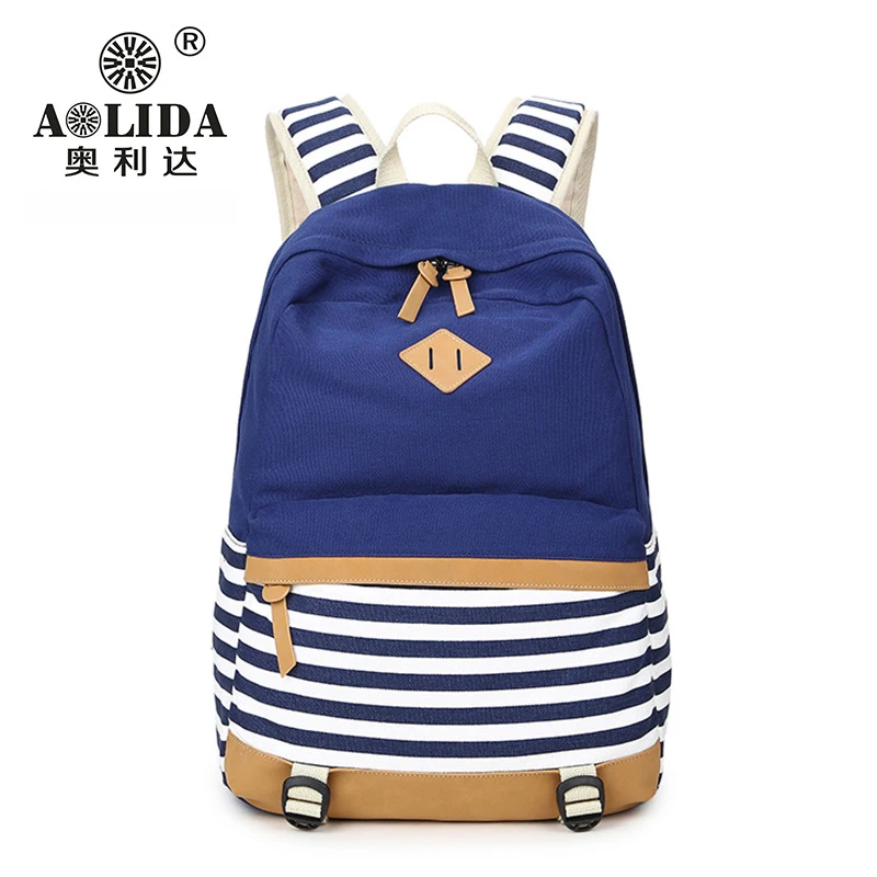 Рюкзак aolida женский холщовый Водонепроницаемый модный ранец с милым котом для