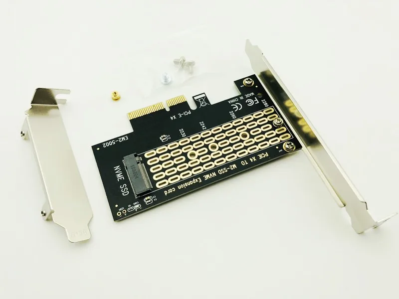 PCI Express PCI-E 3,0X4 для M.2 NVMe M ключ Интерфейс конвертер адаптера M2 NVMe PCIE SSD переходная карта для 2230 2242 2260 2280