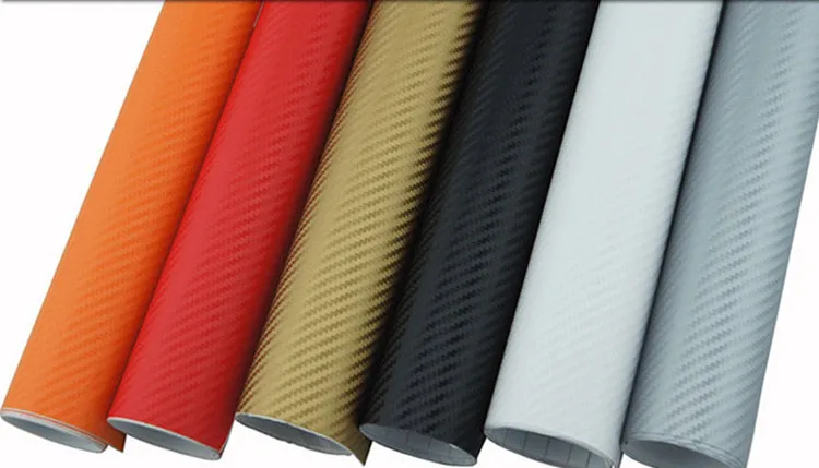 10x127cm Carbon Fiber Vinyl Film Car Stickers Waterproof Styling Wrap For Auto Vehicle Detailing accessories Motorcycle |