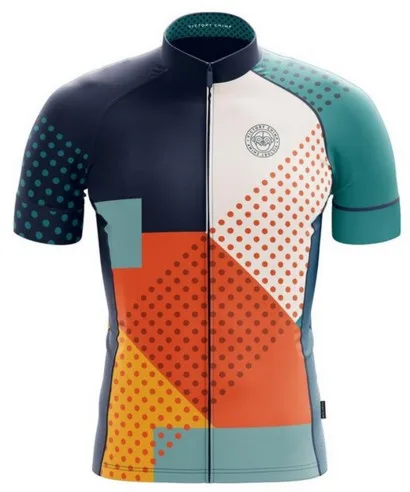 Новинка 2019 года! Женская и мужская велосипедная майка с коротким рукавом CoolMax MTB