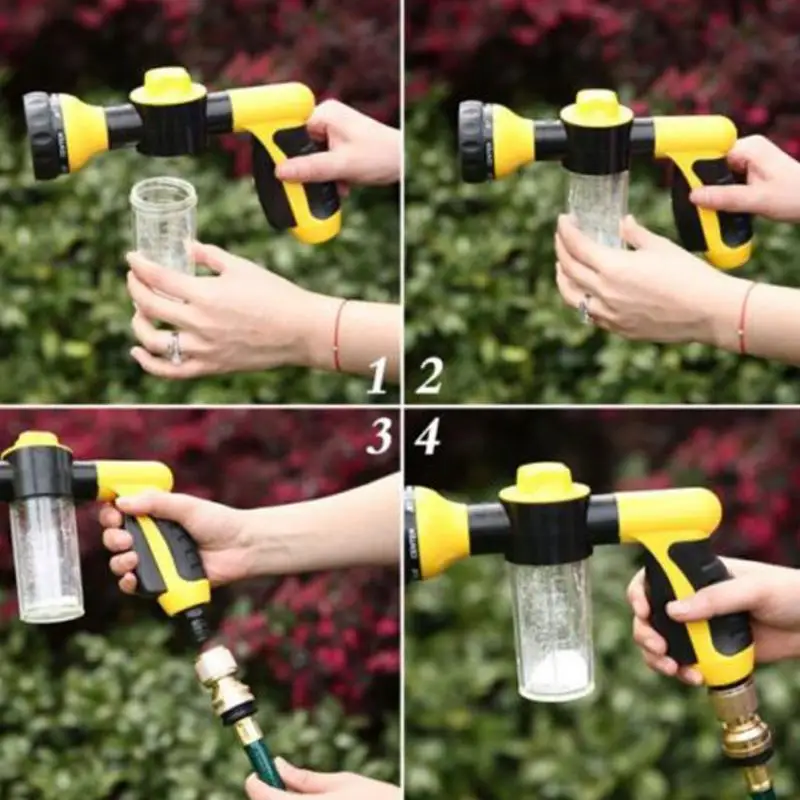 Garden Water Gun Watering Tools High Pressure Washer Car Motorcycle Sprayer Plant Spraying Irrigation Multifunctional Foam