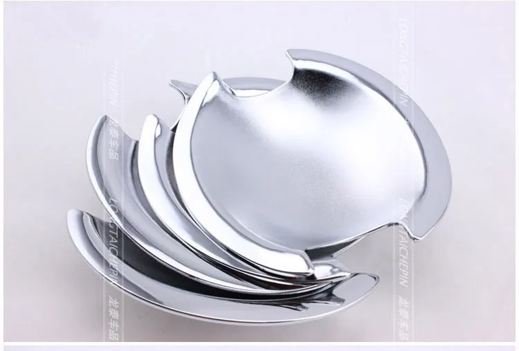 Новая ABS Хромированная дверная ручка Чаша для Mitsubishi Outlander Lancer 2008 2009 2010 2011 2012 2013 2014