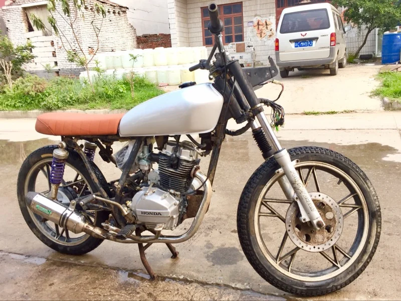 BIKINGBOY 9 л 2 4 галлонов Для Honda CG 125 250 S CG125 CG250 CG250S полный комплект Универсальный