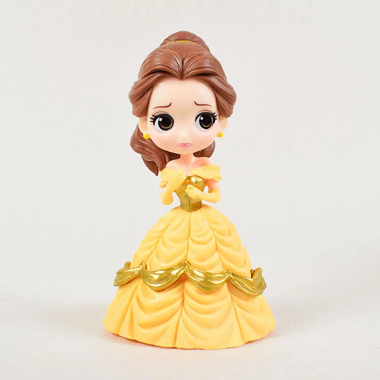 11 см Q Posket принцесса фигурка игрушки Мулан Алиса принцесса фигурка Модель Коллекция ПВХ игрушки торт Топпер украшения торта