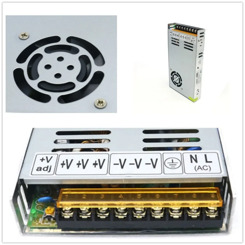 DC 5V 400W 80A Switching Power Supply AC110/220V Lighting Transformer 3cm ultra-thin for Led Strip Light | Обустройство дома