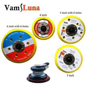 4 567 дюймов, резервная подставка для шлифования абразивных дисков, винтовая резьба M8 для пневматических пескоструйныхвоздушных полировщиков