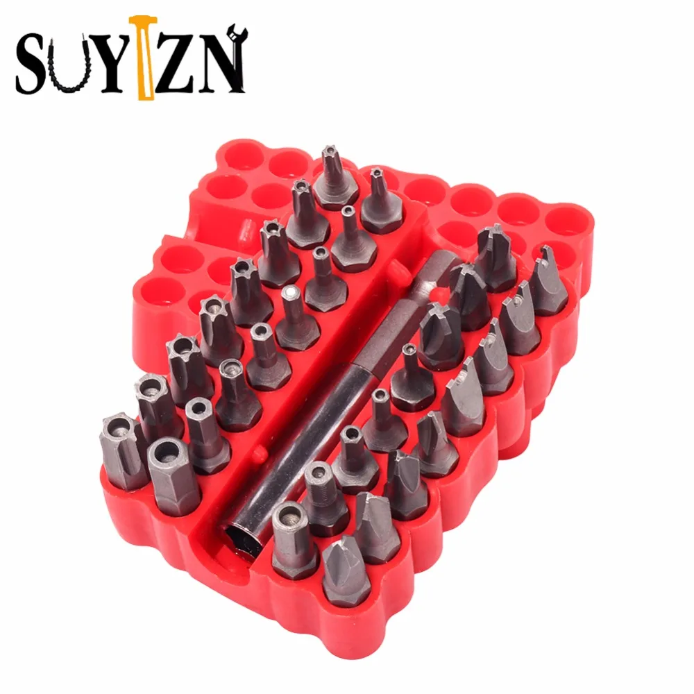 Безопасности отверточный набор 33 шт защита от несанкционированного доступа Torx