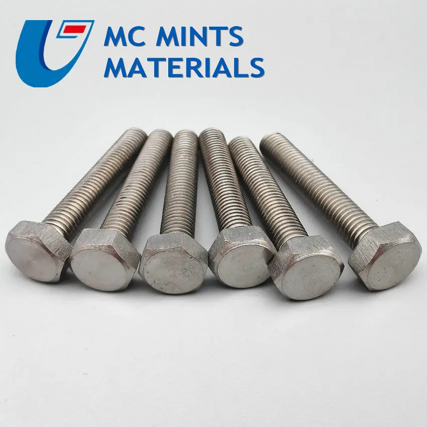 Титановый болт M10 x10 15 20 25 30 35 40 45 50 55 60 65 70 80 90 100 мм Ti шестигранный класса 2 титановый