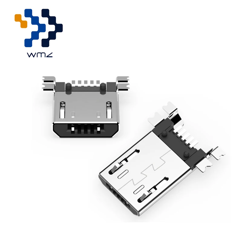 5 упаковок WMZ Micro USB разъем Pin адаптеры папа 2 0 никелированный DIY B адаптер для PCB|adapter