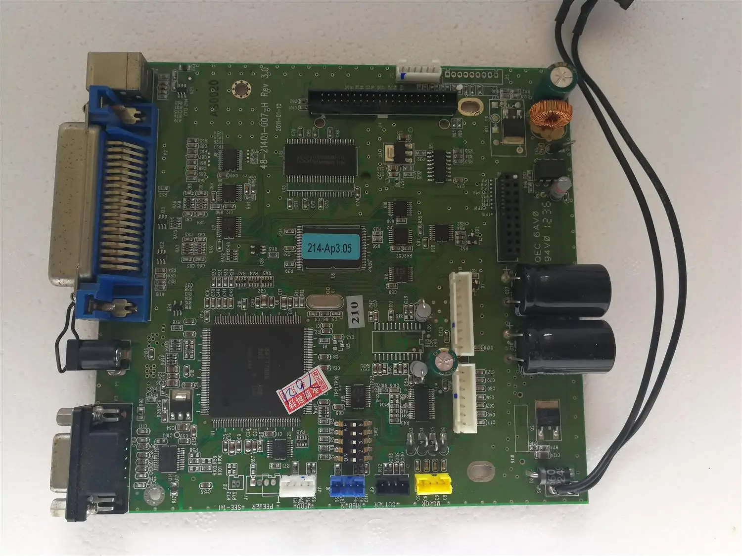 Оригинальная разборка для материнской платы ARGOX OS-214 PLUS интерфейсная плата -