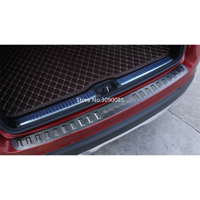 Защитная крышка для заднего бампера из нержавеющей стали Mercedes Benz GLC Class 200 260 300 2015