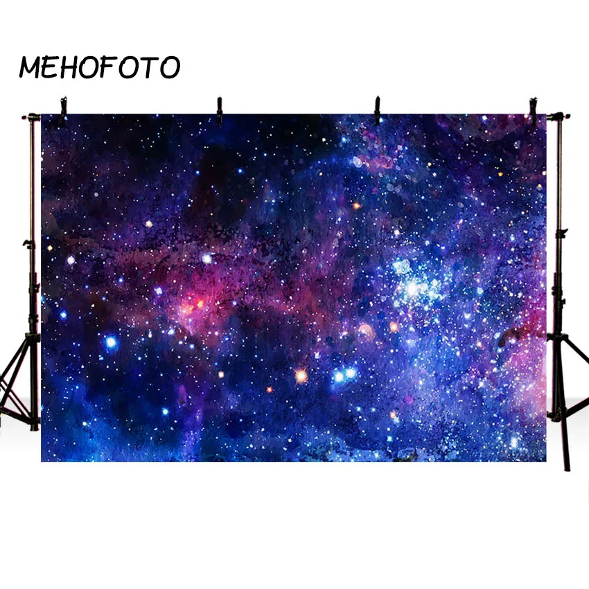 Галактическая система MEHOFOTO Космический фон волшебное звездное небо украшения