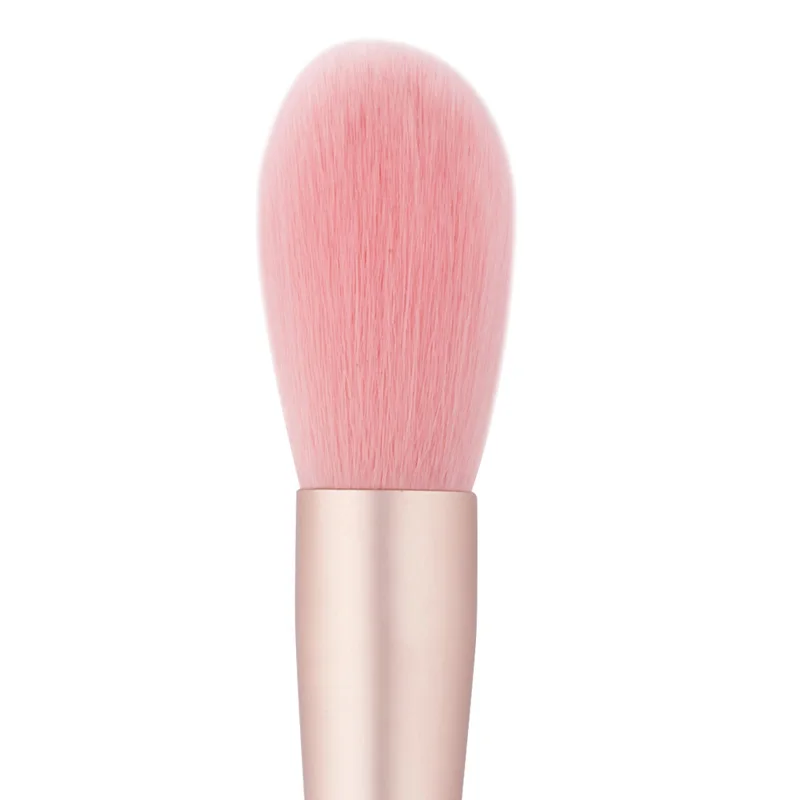 Профессиональный розовый коническая для лица основа пудра Контур Макияж Кисть