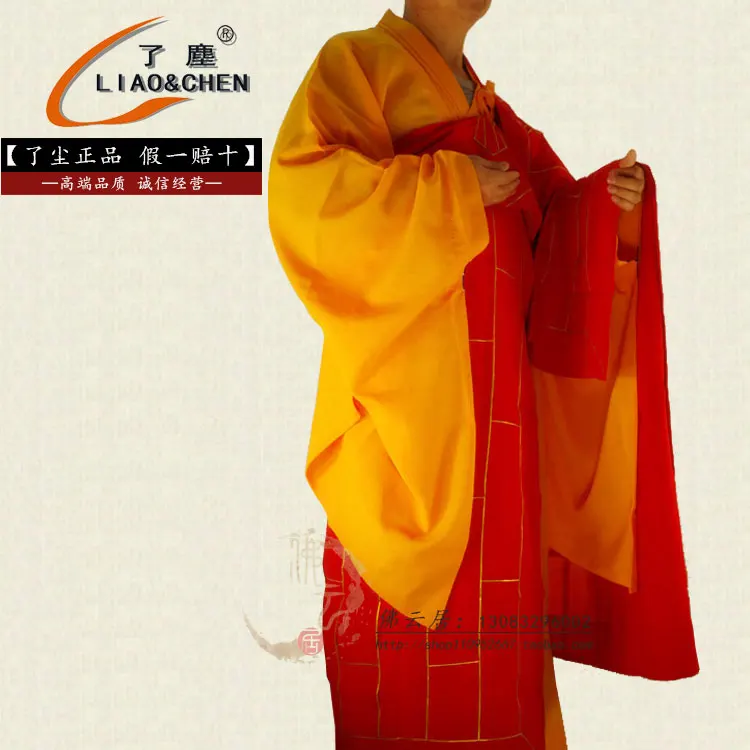 Буддистский монах мантия Zen медитация шаолин одежда для храмов буддистские