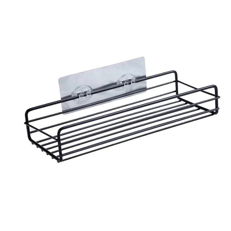 1* Shower Shelf Storage Attachment Washing Basket Wall Mount Rack Hanging Wear-resistant