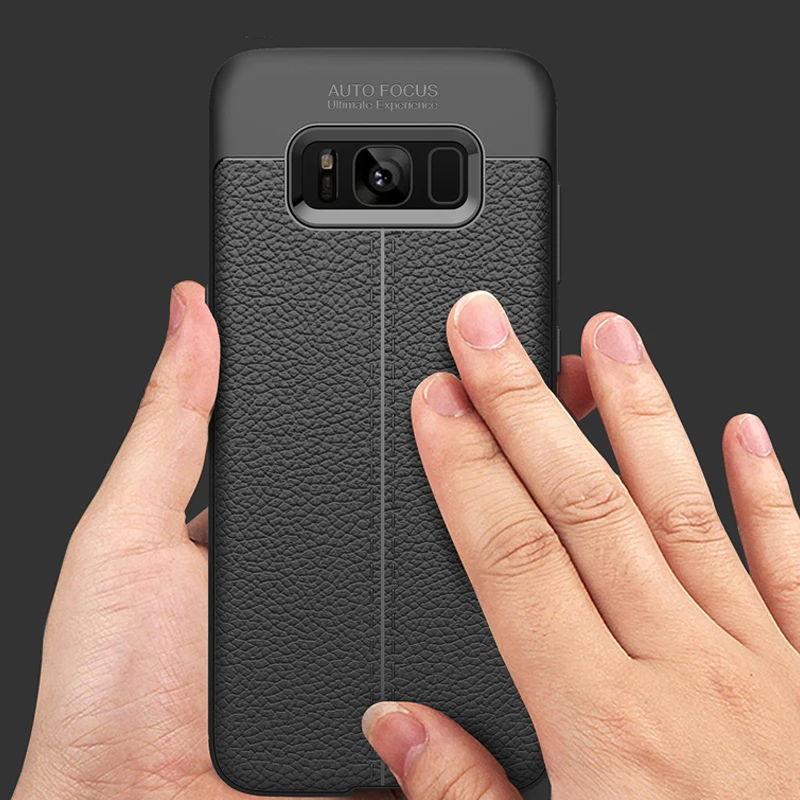 XinWen роскошный силиконовый чехол на заднюю панель телефона для samsung galaxy s8 s 8 plus
