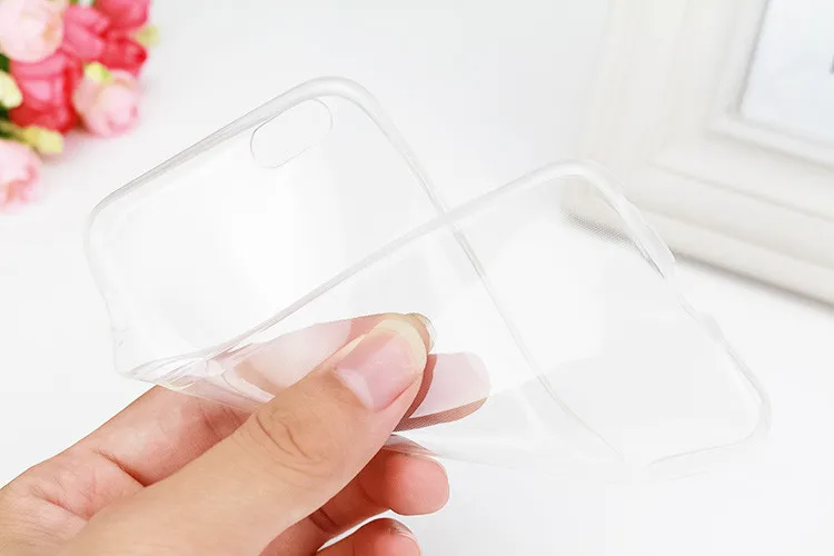 Чехол для Apple iphone 6 S I6 мягкий ультратонкий прозрачный силиконовый чехол из ТПУ plus p