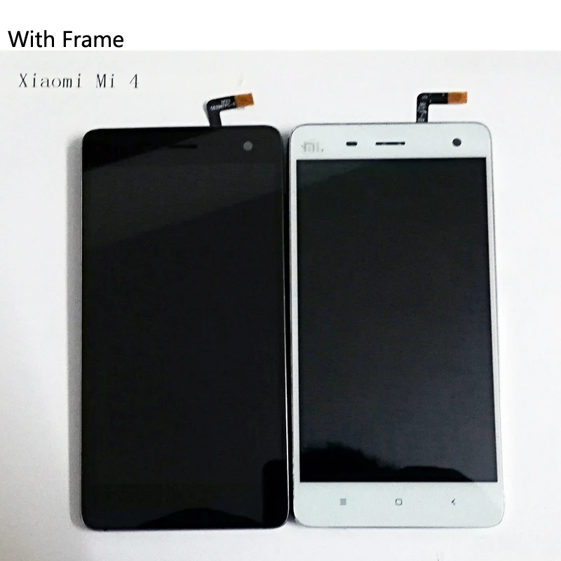 5 0 &quotОригинальный дисплей для XIAOMI Mi4 ЖК сенсорный экран с рамкой Xiaomi ЖК-дисплей Mi 4