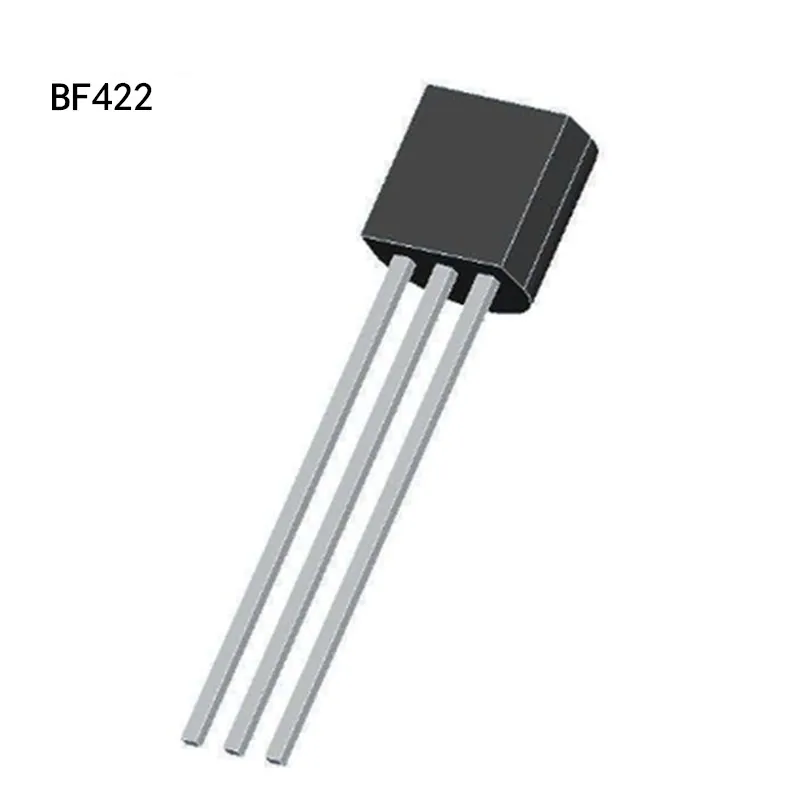 

100pcs BF422 TO-92 0.1A 250V in-line Triode Transistor
