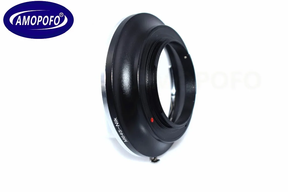 Amopofo Mamiya645-AI адаптер переменного тока, Mamiya 645 M645 объектив для камеры Nikon D300 D3300 D7200 D5200 D800 d3