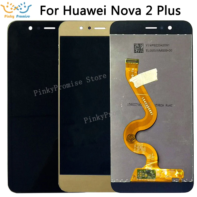 Для BAC-AL00 Huawei Nova 2 Plus ЖК-дисплей кодирующий преобразователь сенсорного экрана в