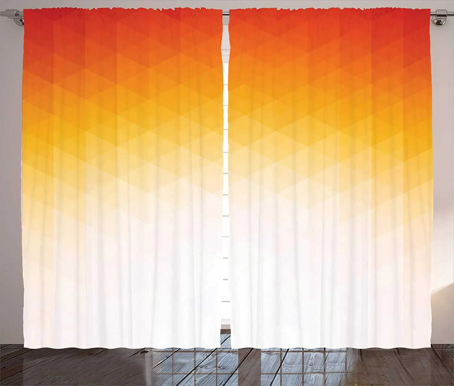 Геометрический декор Ombre геометрической формы треугольной цифровой градиент