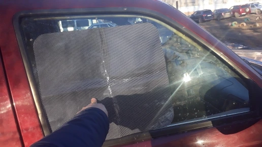 2 шт. боковое окно автомобиля солнцезащитный тент блок статический цепляющийся козырек экран черное окно фольги и Солнечная защита авто-Стайлинг