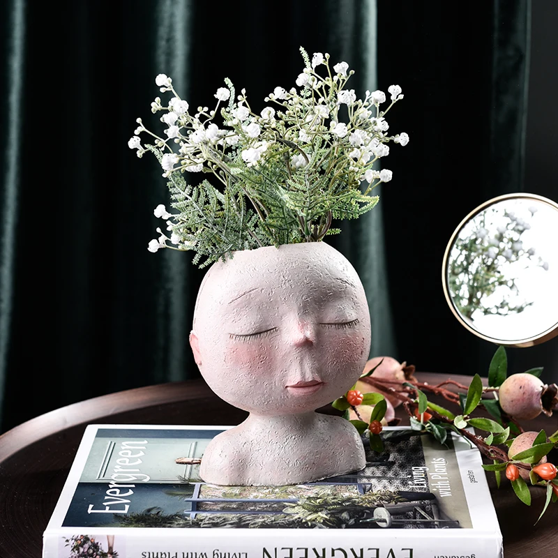 Нордическая креативная Художественная кукла моделирование цветочных горшков