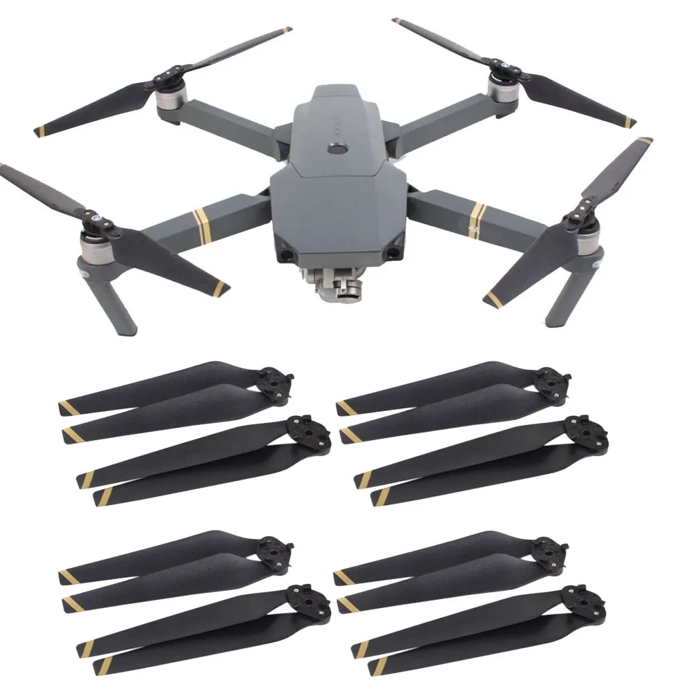 4 пары пропеллеров для DJI Mavic Pro CW CCW 8330F быстросъемные пропеллеры складные шляпа