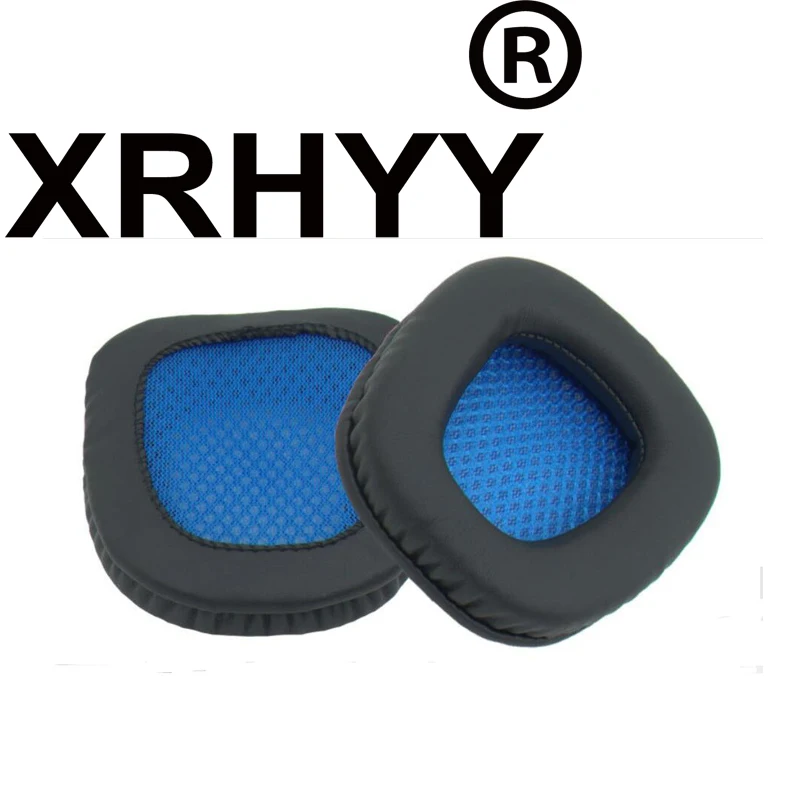XRHYY черные и синие Сменные подушечки амбушюры для SADES SA718 SA 808 820 902 903 904 905