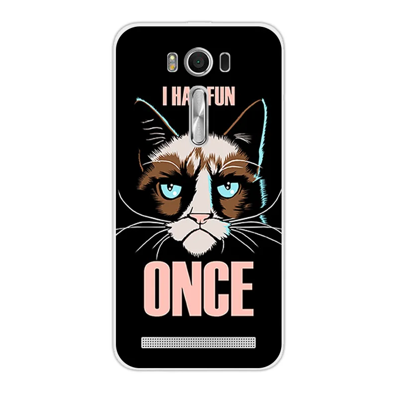 Для ASUS ZenFone 2 Laser ZE500KL чехол Dif Cat дизайнерский силиконовый чехол на заднюю панель для Funda Asus ZE500KL Phone Capa мягкий чехол из ТПУ