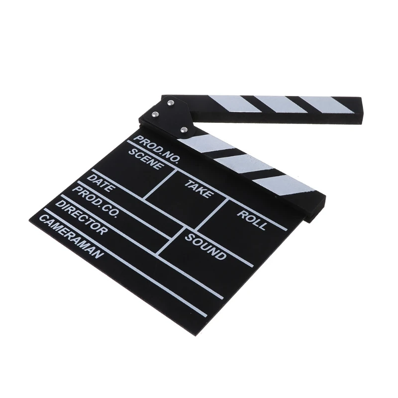 

SIV Film Director's Clapper Board HOLLYWOOD Movie Scene Clapboard Photography Props