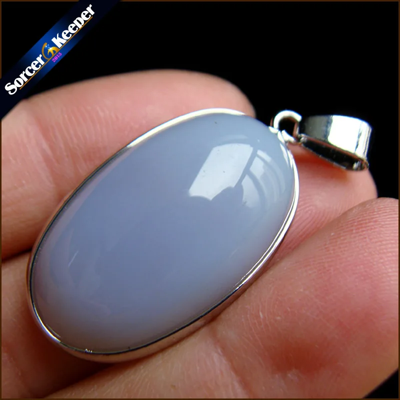 A + настоящий натуральный драгоценный камень синий халцедон Агат Кабошон бусины