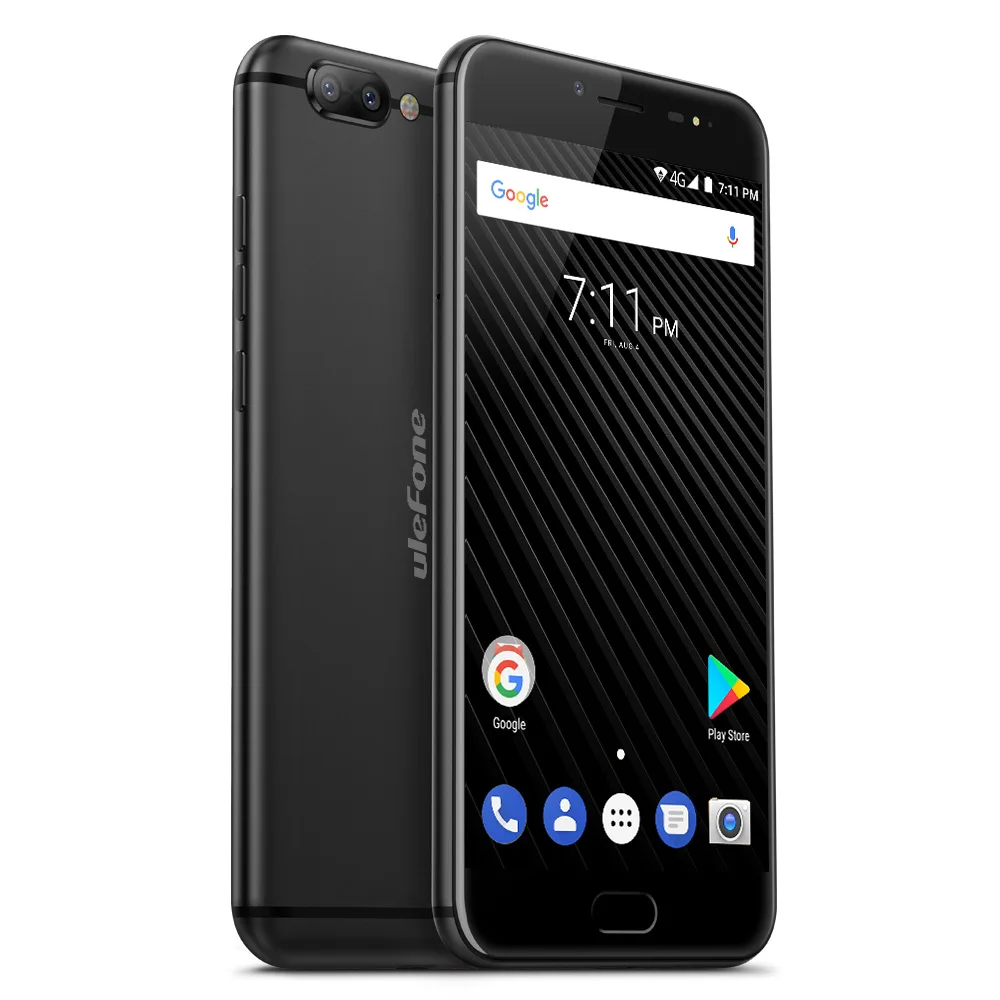 Ulefone T1 Оригинальный телефон смартфон телефоны смартфоны Двойная Камера 16.0MP+5.0MP