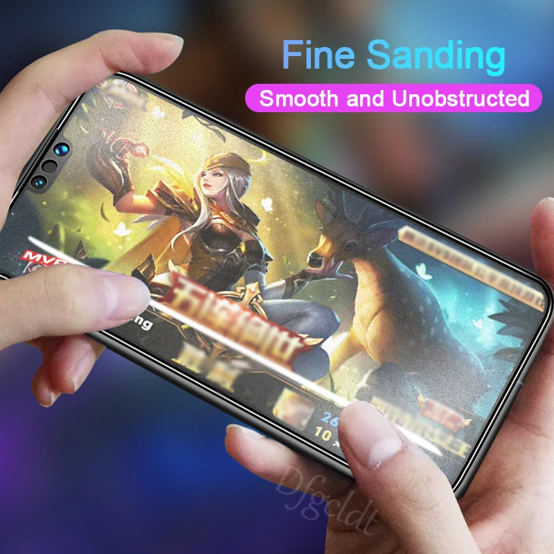 Матовое стекло без отпечатков пальцев для huawei Nova 2 2i Honor 8A 10 Lite 9 Plus Play Enjoy 9 V10 закаленное защитное стекло для экрана