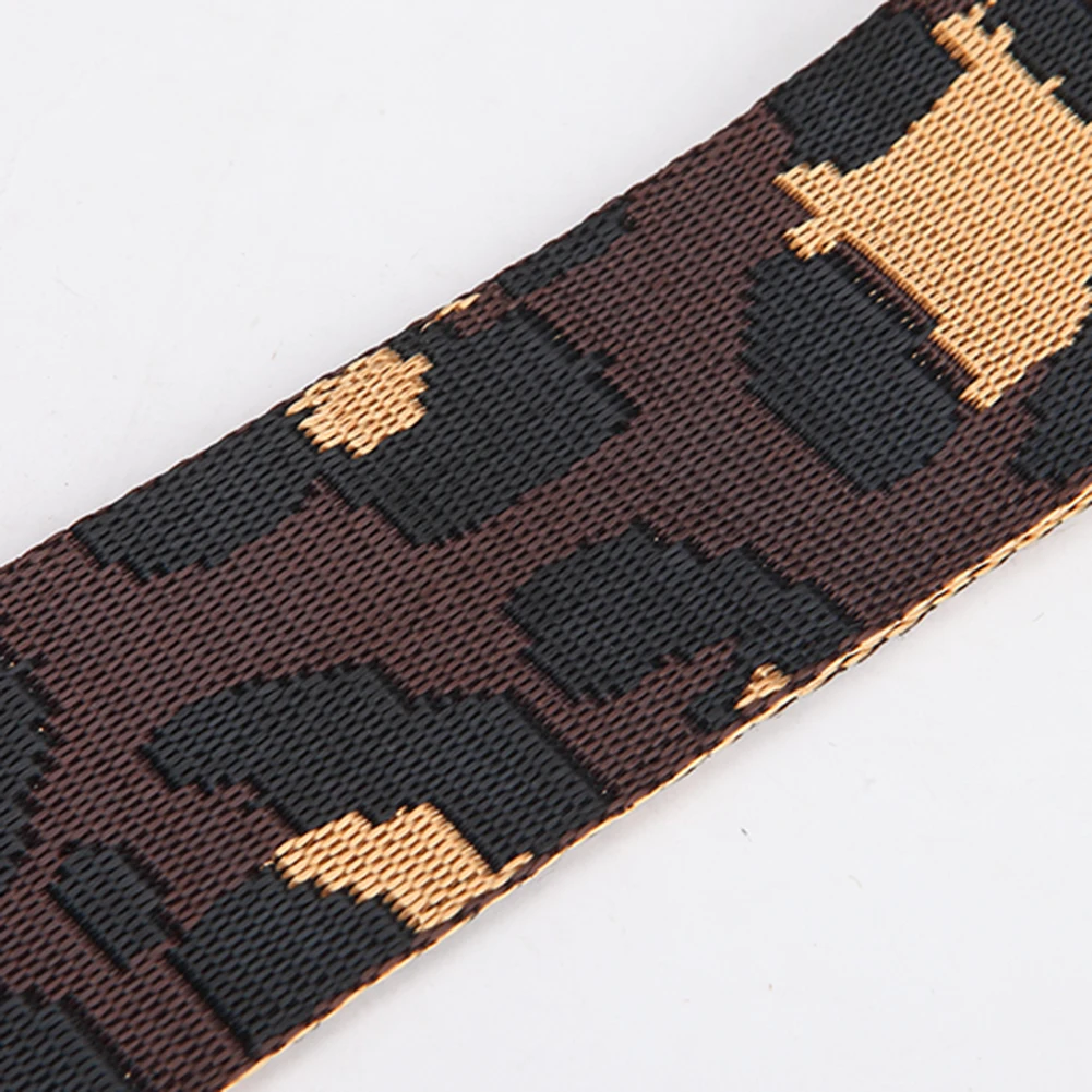 New Leather Bag Accessories Canvas 92-138cm Lengthened Leopard Print Belt Elegant Replacement Shoulder Strap Adjustable | Багаж и сумки
