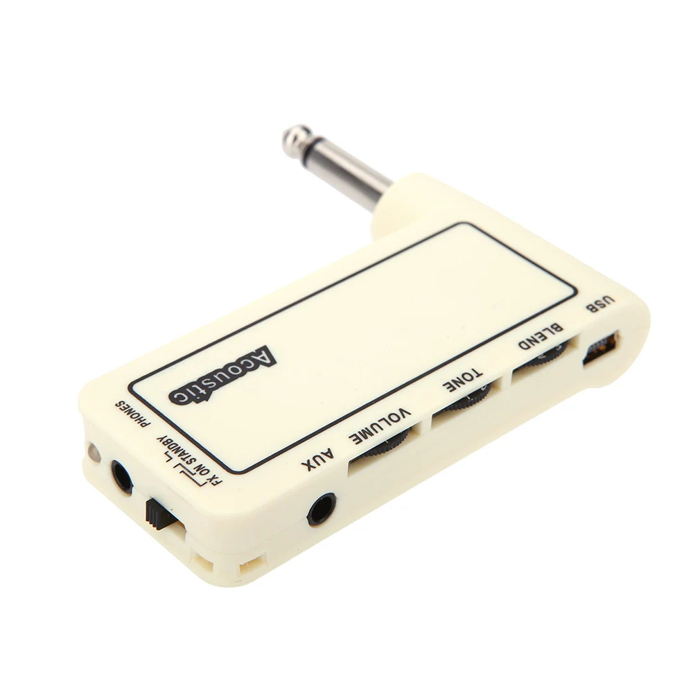 Мини перезаряжаемый электрический гитарный разъем для наушников